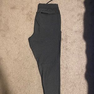 Dark gray LULU jogger sweats